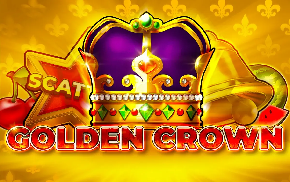 Símbolos de Golden Crown Extreme: corona con gemas, estrella scatter, campana dorada, cerezas y sandía
